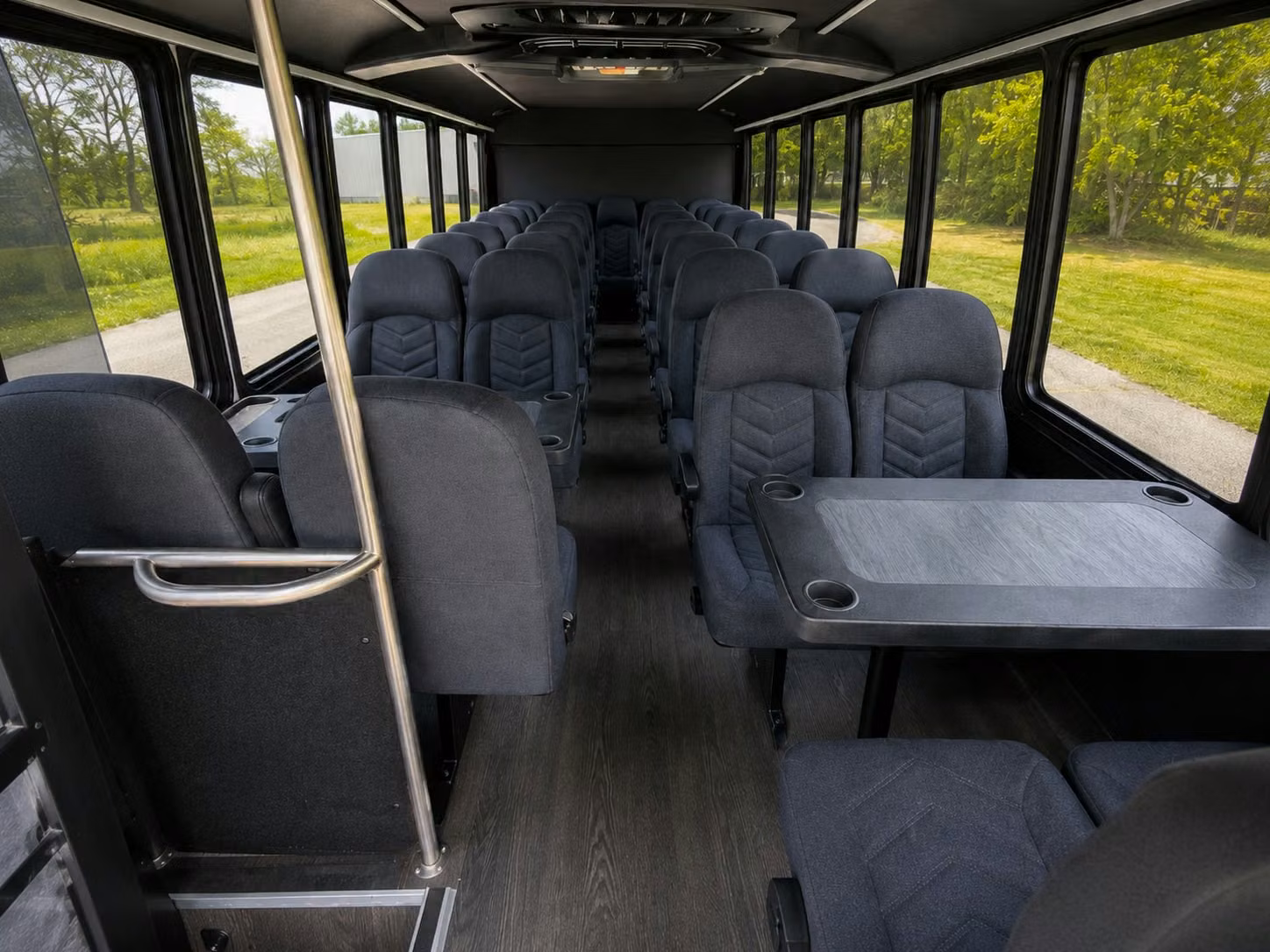 20 passenger minibus inside