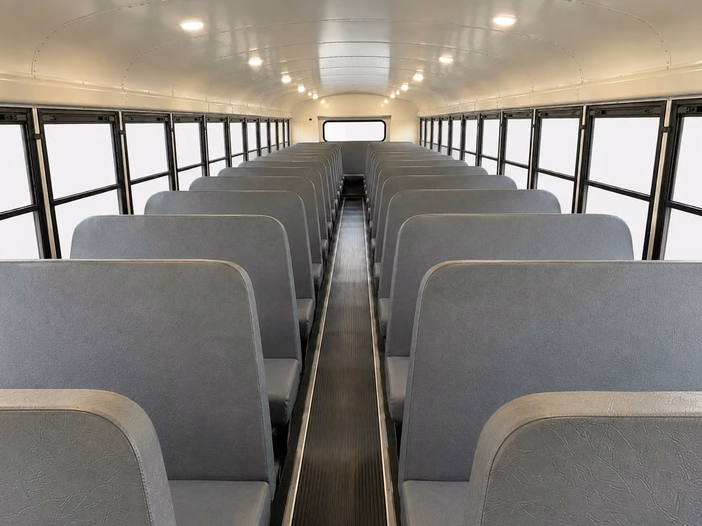 school bus interior