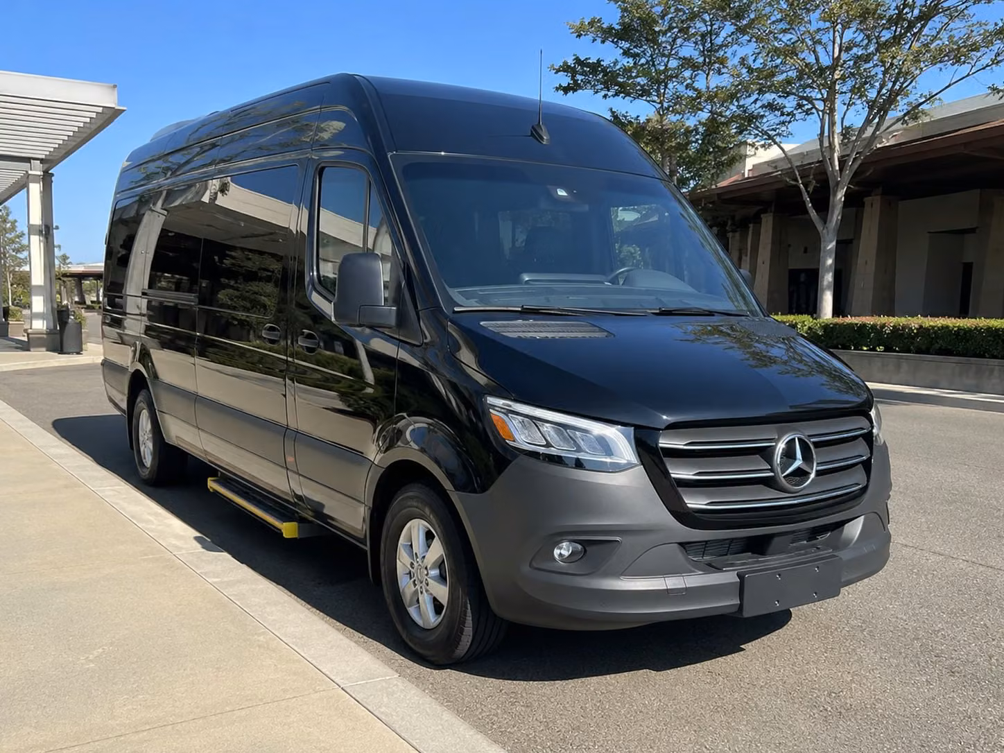 sprinter van with driver
